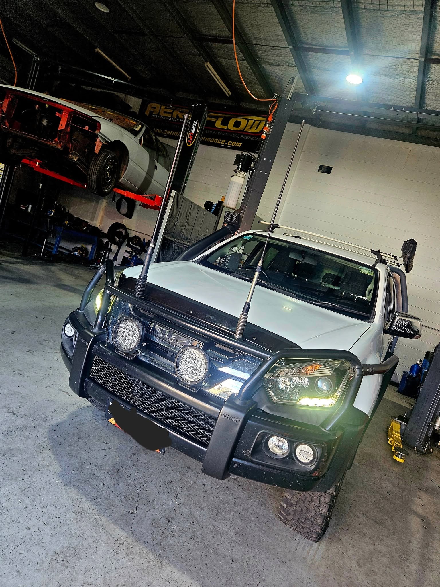 Diesel tuning on a commercial fleet vehicle at Modified Automotive