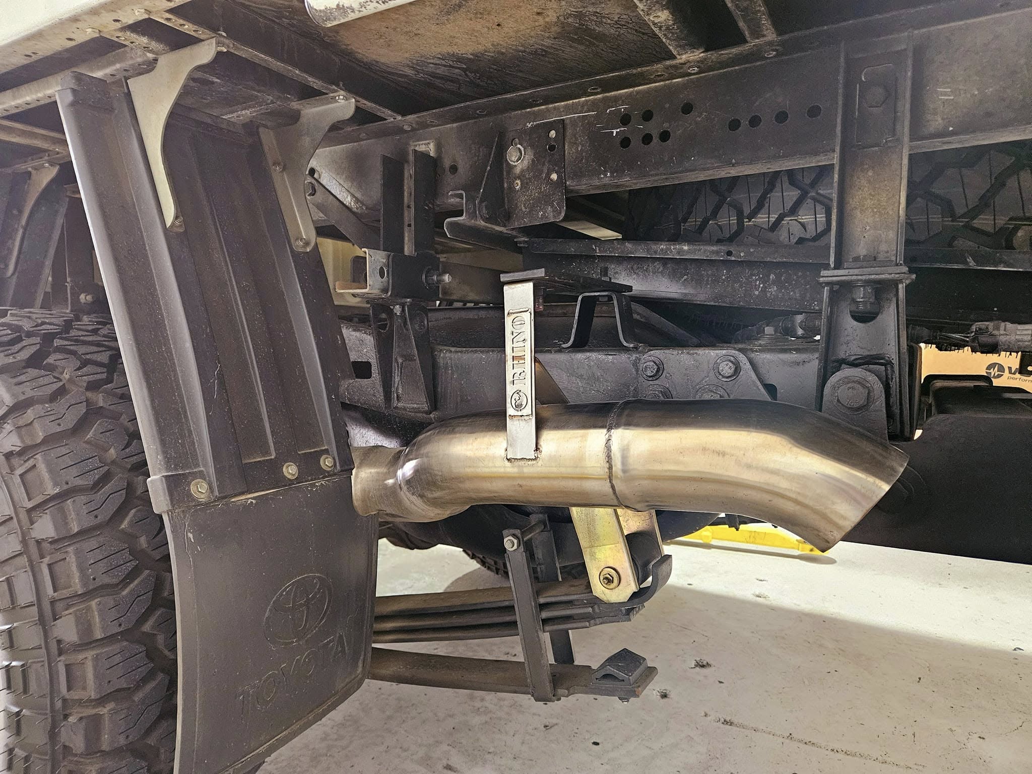 Performance upgrade work on a modified diesel vehicle in Hobart
